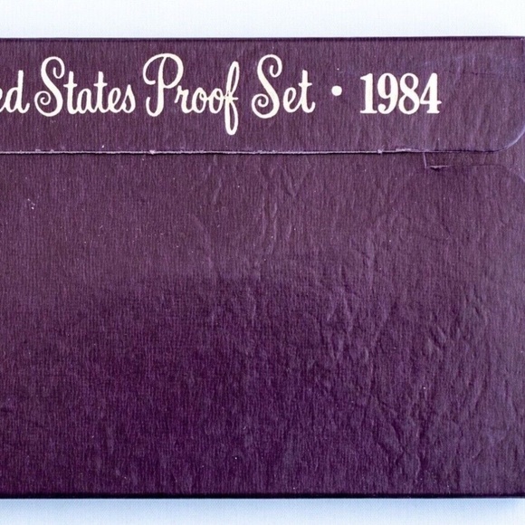 1984 S US Uncirculated Proof Mint Set-5 Proof Coins Original Packaging-Beautiful - Picture 5 of 6